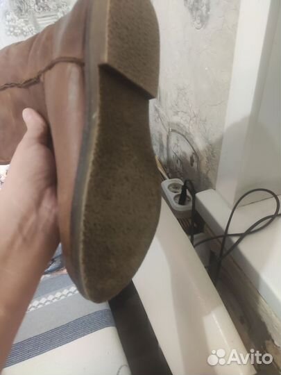 Сапоги женские натуральная кожа 36