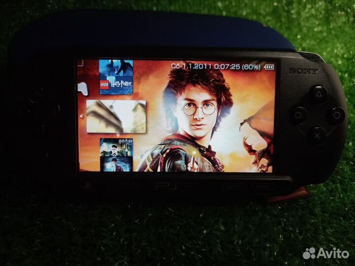 Sony PSP e1008 прошитая с чехлом