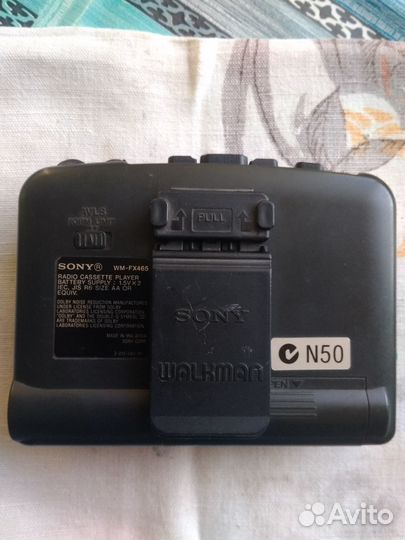 Кассетный диктофон плеер Sony TCM-77V