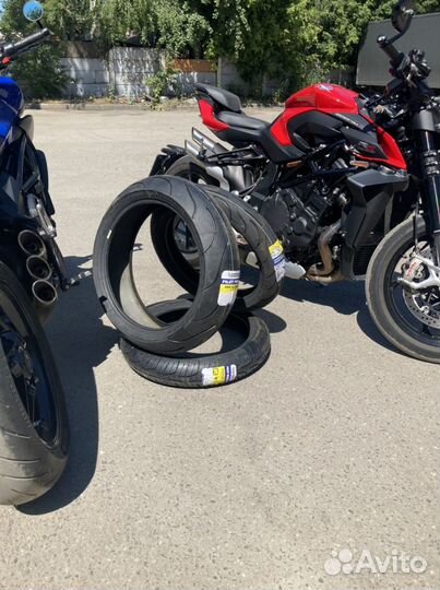 Комплект 23 год Michelin Pilot Power 120 + 180