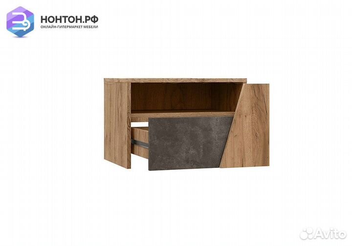 Комплект тумб Соренто дуб крафт / бетон темный