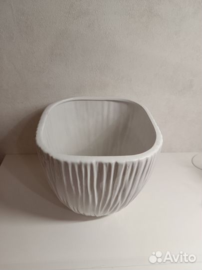 Кашпо для цветов керамика