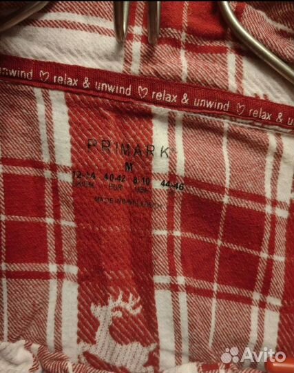 Пижама хлопок Primark