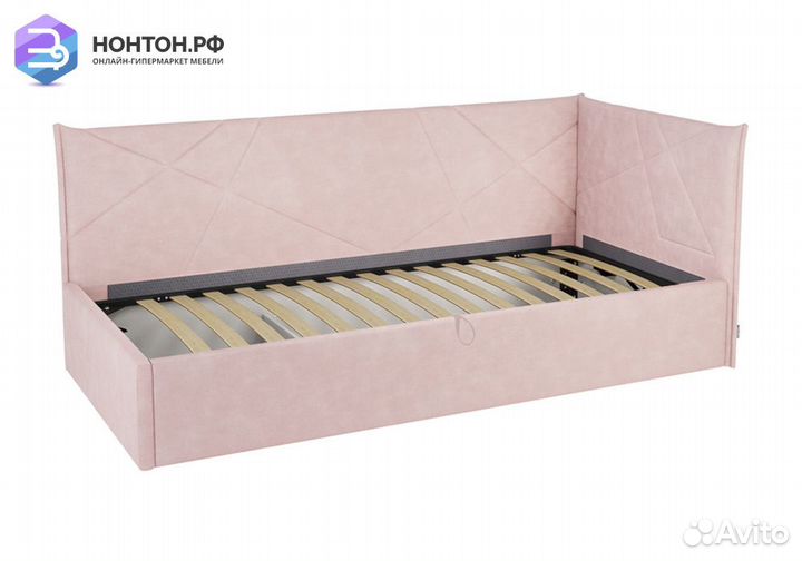Кровать Бест 0.9 розовая
