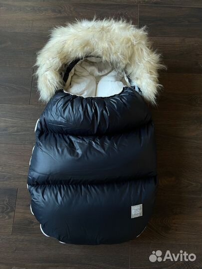 Конверт для новорожденных зимний