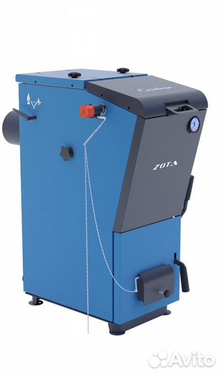 Котел отопительный угольный zota Carbon 40 кВт