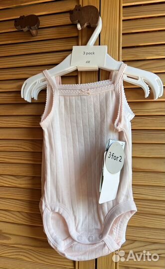 Комплект боди на лямках hm 62