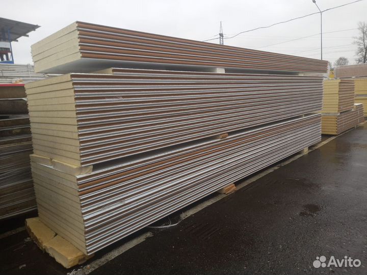 Сэндвич панели бу минвата