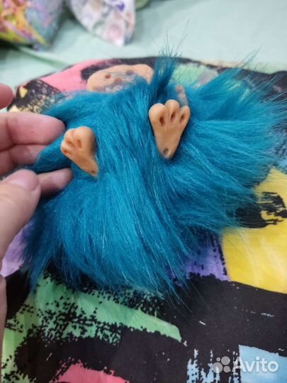 Игрушка из полимерной глины и меха