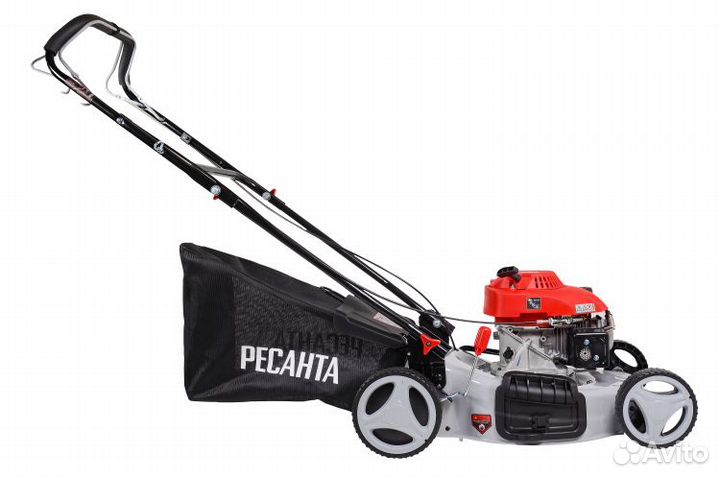 Газонокосилка бензиновая кр-5.0 бт Ресанта