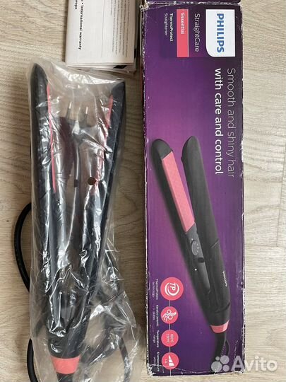 Выпрямитель philips straight care BHS376