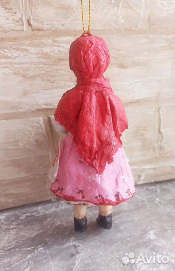 Игрушка из ваты 