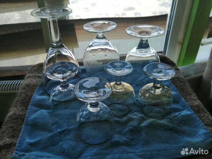 Фужеры СССР разные