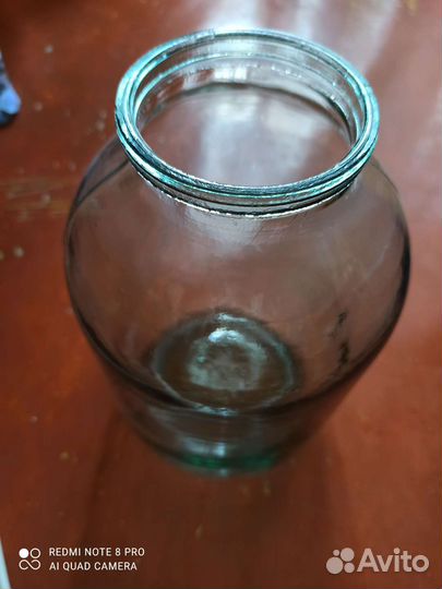 Стеклянная банка 3л. В наличии 20 штук