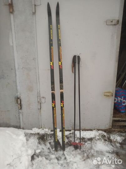 Лыжи беговые советские