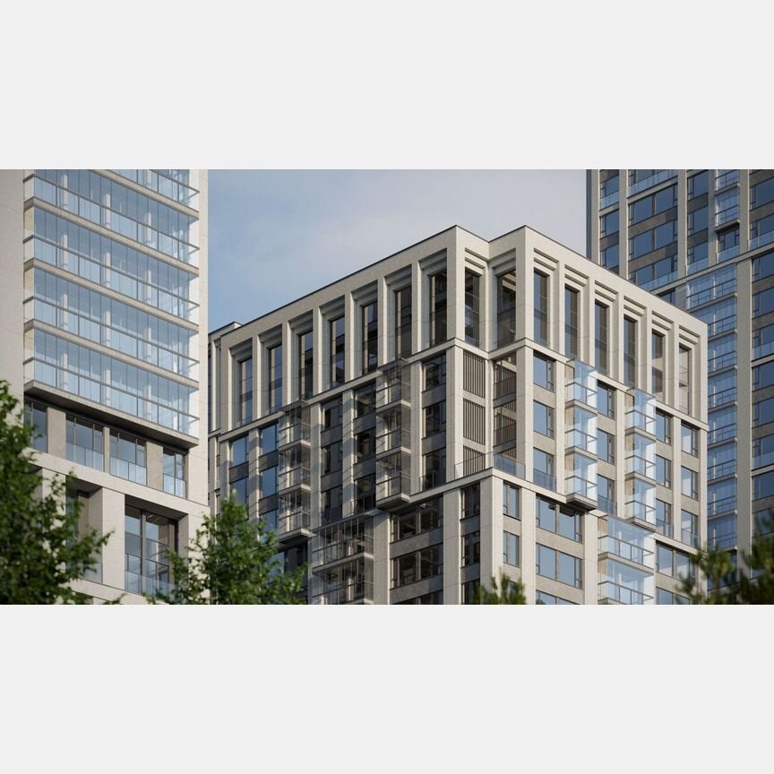 2-к. квартира, 61,2 м², 12/29 эт.