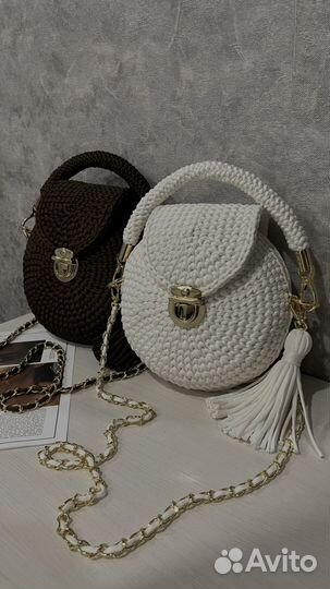 Сумка женская ручная работа вязанная