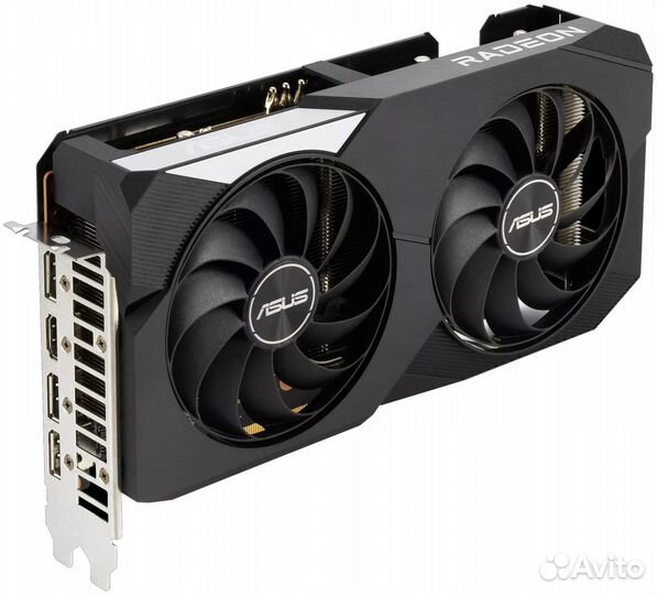 Видеокарта asus dual Radeon RX6600XT (8Gb)