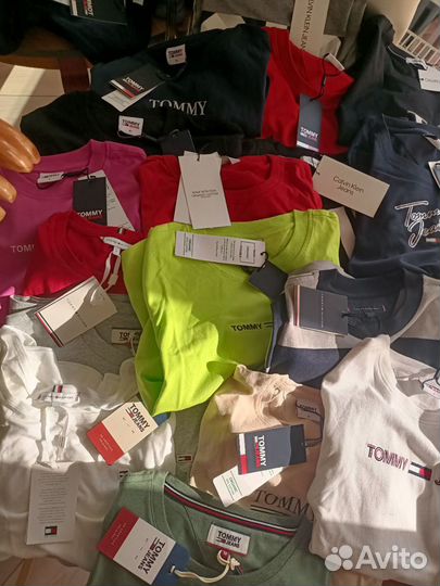 Сток жен одежда Zara Tommy Hilfiger Calvin Guess