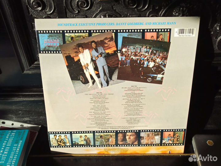 Пластинка Miami Vice Канада