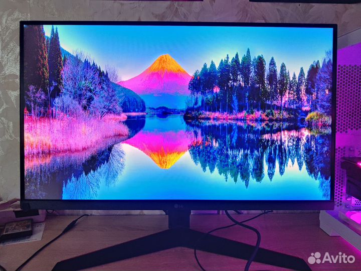Монитор LG Ultragear 27GL83A-B 1440p 144Hz 1ms