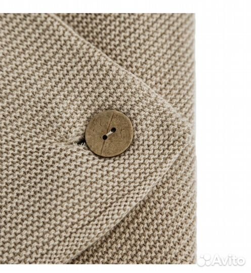 Конверт на выписку вязаный утепленный