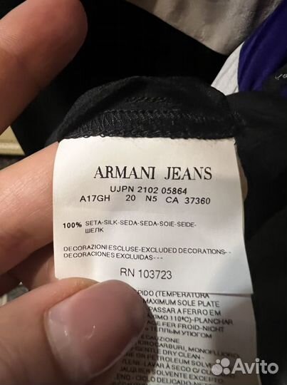 Armani шелк,туника