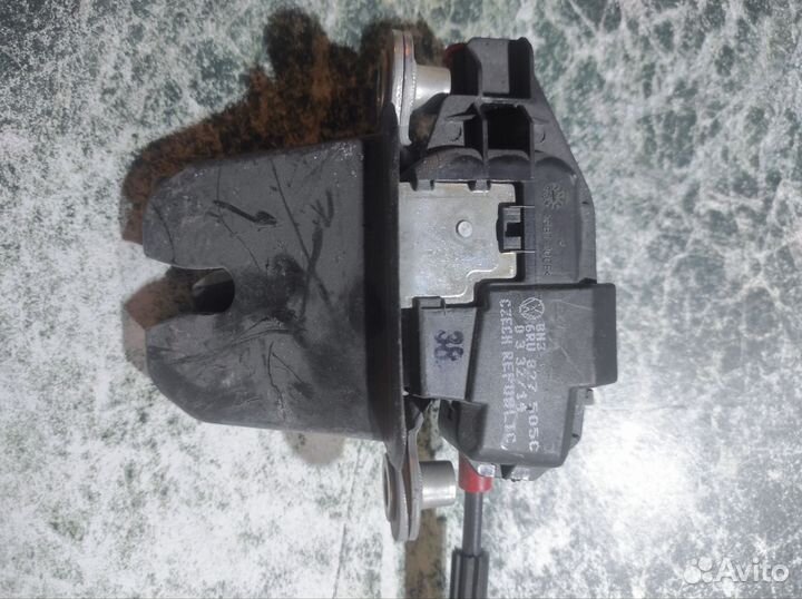 Замок крышки багажника фольксваген поло 5