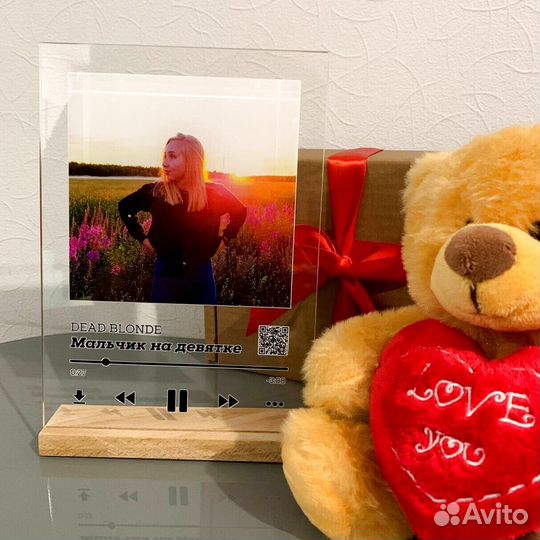 Трек-пластинка с фото