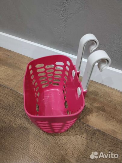 Корзина для детского велосипеда новая Winx