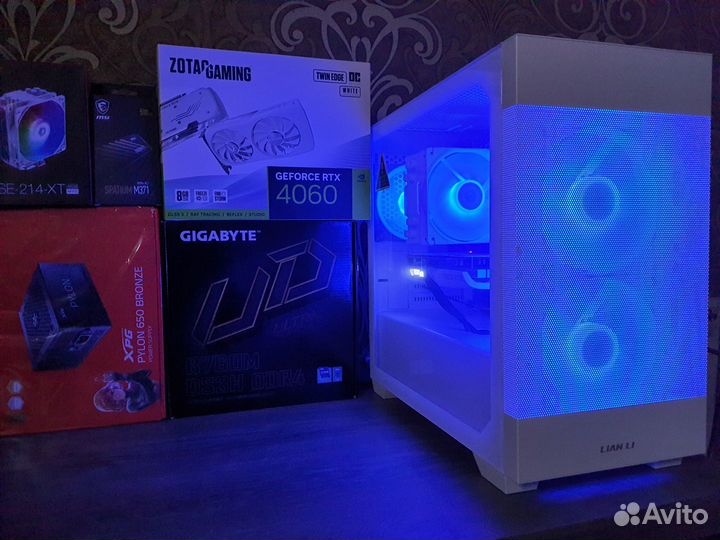 Новый Пк Для Игр Core i5 12400F/B760+RTX4060/650W