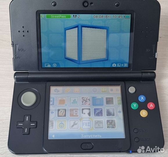 New nintendo 3ds (прошита 8gb)