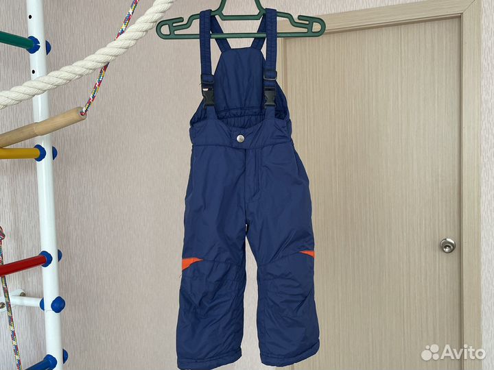 Штаны демисезонные 92 утепленные на флисе