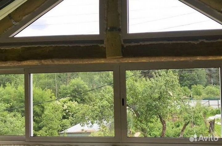 Остекление окон и балконов пвх