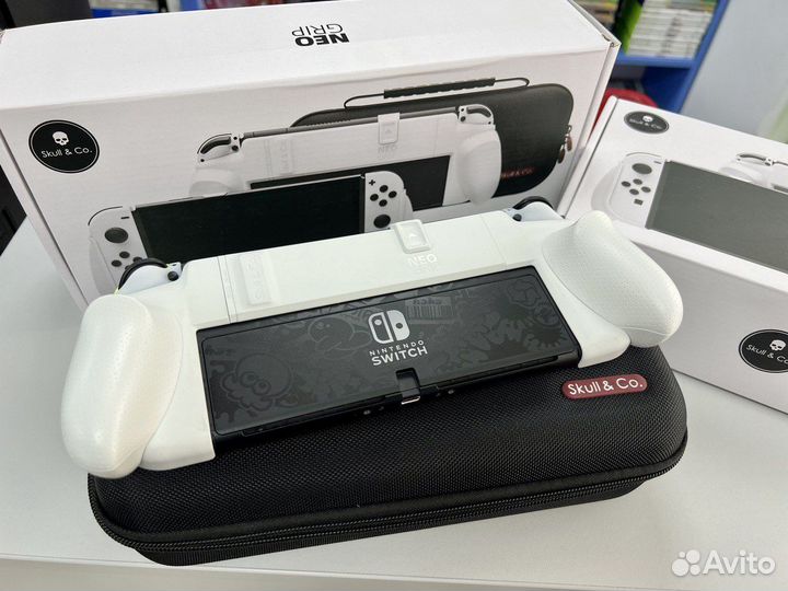 Scull & Co Grip и Сумка Nintendo Switch Oled / v.2