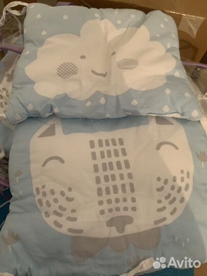 Бортики на детскую кроватку