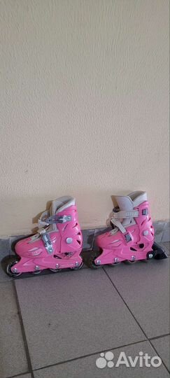 Ролики детские и шлем