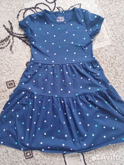 Летнее платье и шорты на девочку