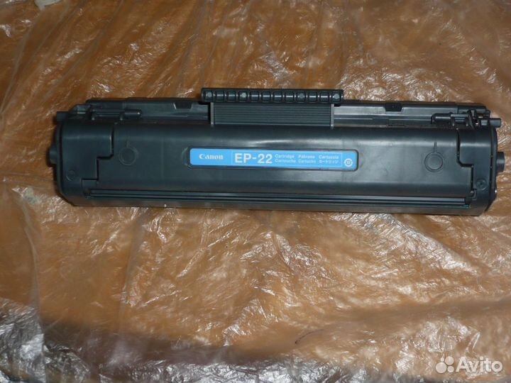 Картридж canon EP-22, черный (1550a003) б/у