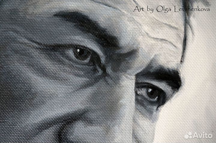 Портрет маслом на холсте по фото