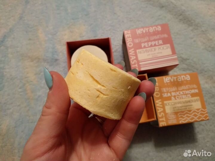 Твердый шампунь Леврана