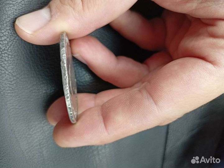 1 рубль серебро 1755 ммд