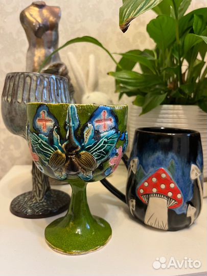 Кубок, бокал ручной работы