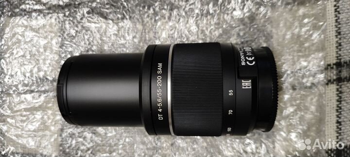 Объектив sony a 18-55 sal2 55-200sam пульт