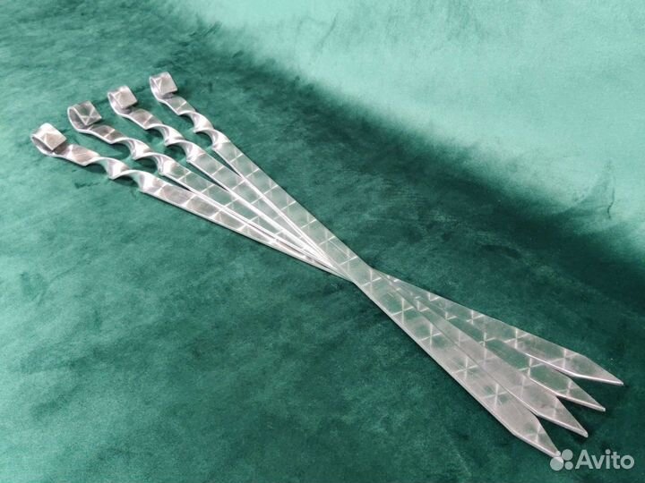 Шампура 4 шт. для люля кебаб 500*3*20мм