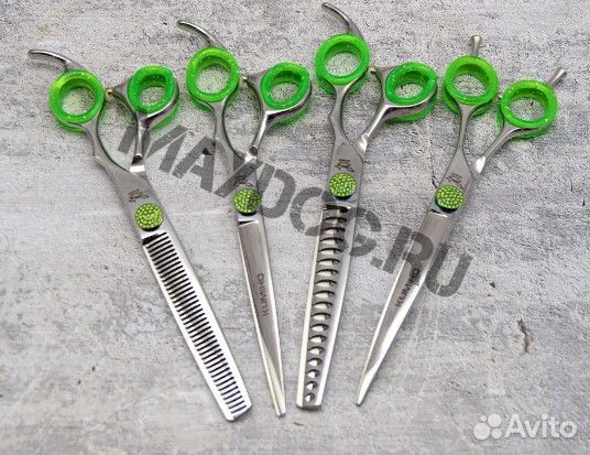 Набор ножниц для стрижки 7 kumiho №8408