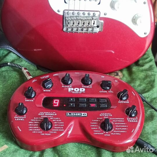 Line 6 POD 2.0 / гитарный процессор / доставка
