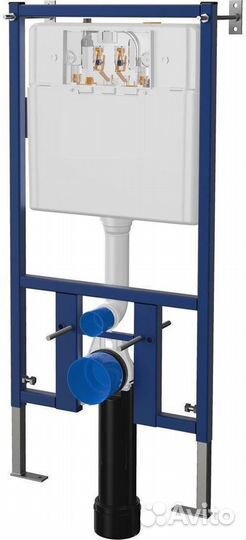 Инсталляция с подвесным унитазом: 4501+AZ-0017-UQ1