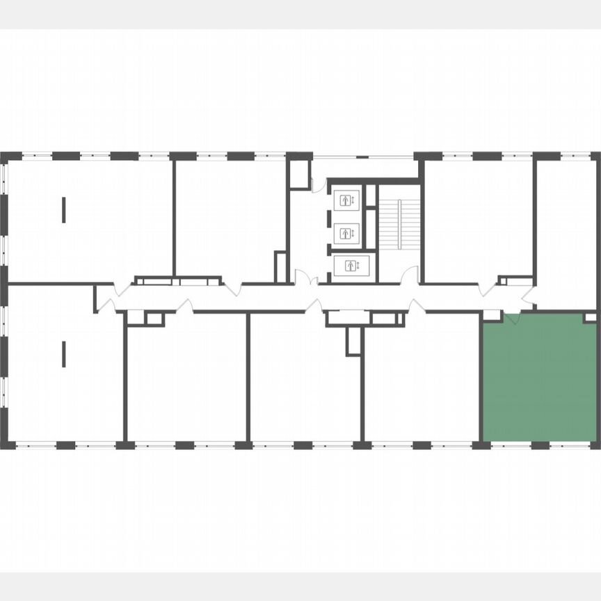 1-к. квартира, 46,7 м², 16/24 эт.