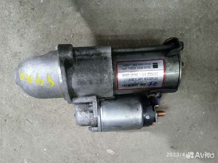 Стартер Hyundai sonata NF G4KA